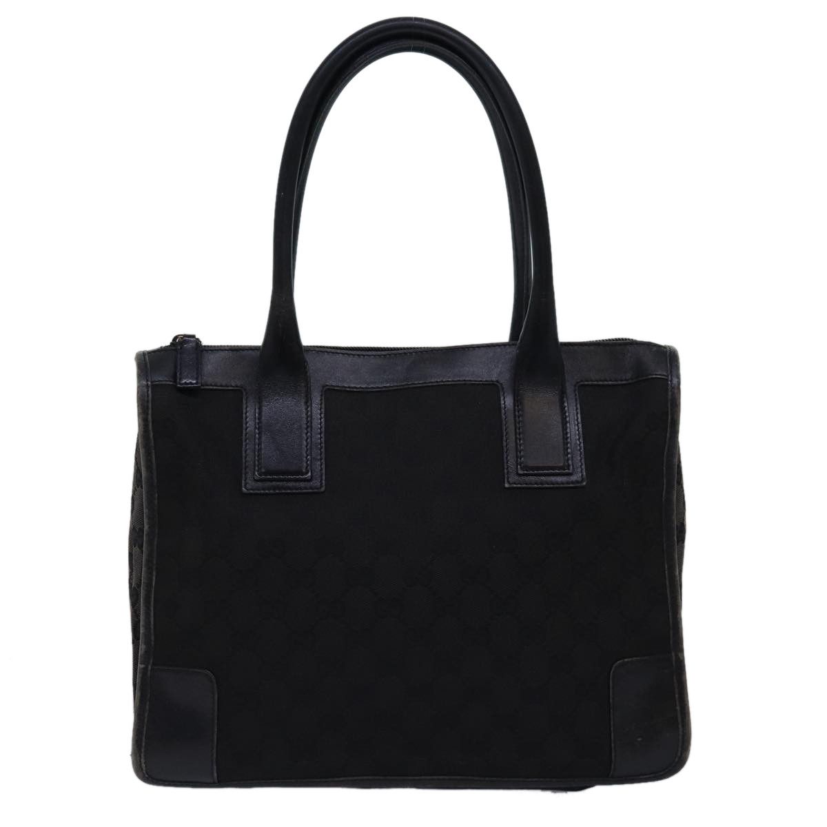 Gucci Gg Canvas Black Canvas Handbag (Pre-Owned) Size ONE SIZE - 9 Thumbnail