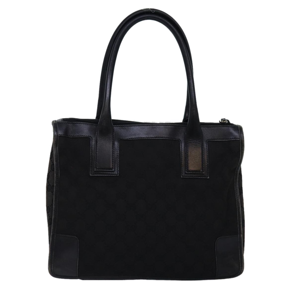 Gucci Gg Canvas Black Canvas Handbag (Pre-Owned) Size ONE SIZE - 2 Thumbnail