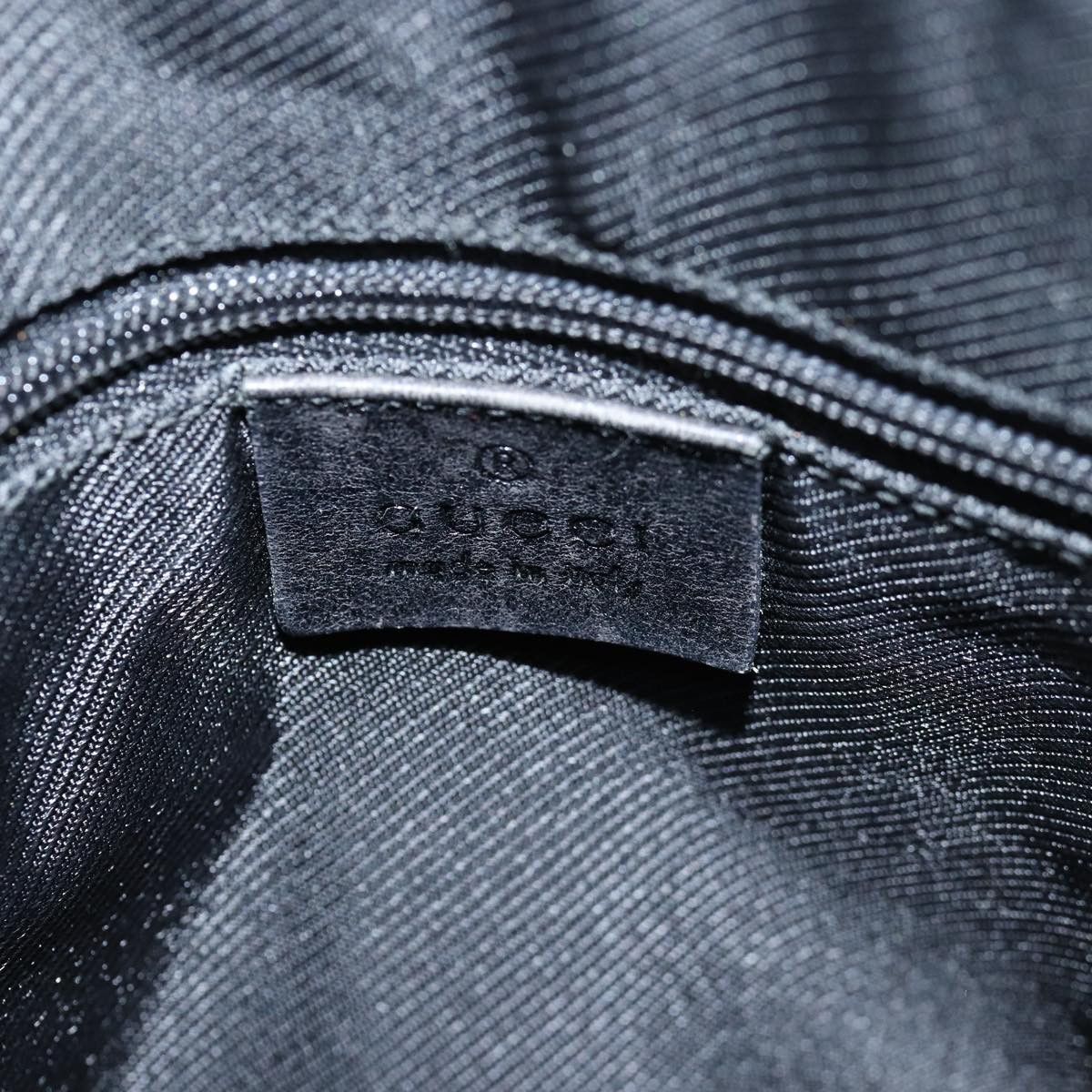 Gucci Gg Canvas Black Canvas Handbag (Pre-Owned) Size ONE SIZE - 6 Thumbnail
