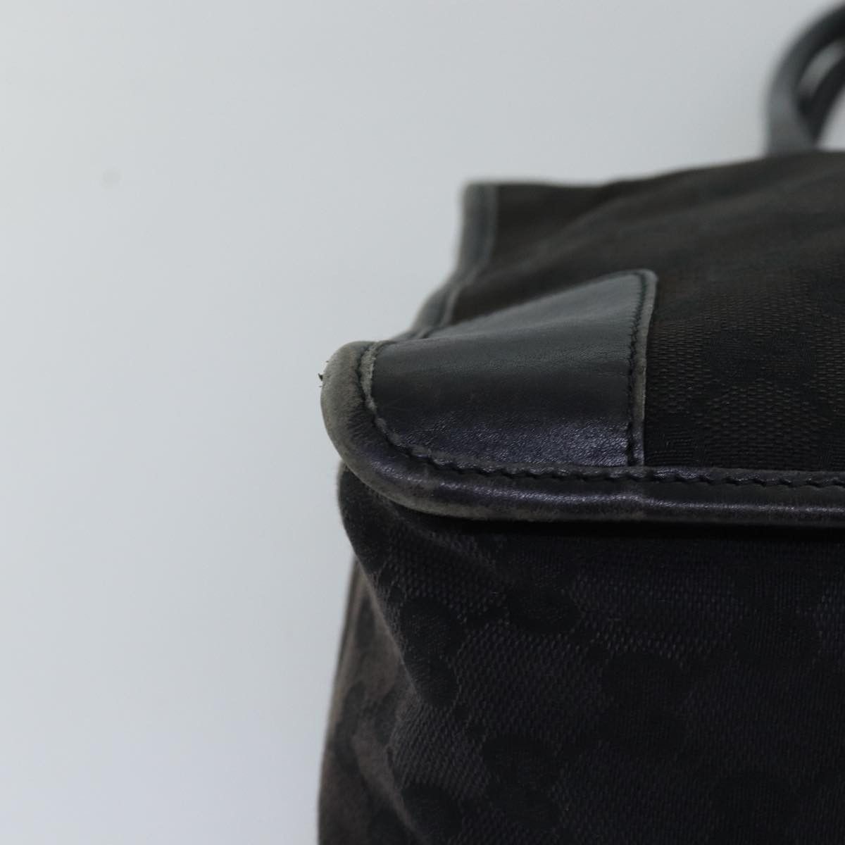 Gucci Gg Canvas Black Canvas Handbag (Pre-Owned) Size ONE SIZE - 14 Thumbnail