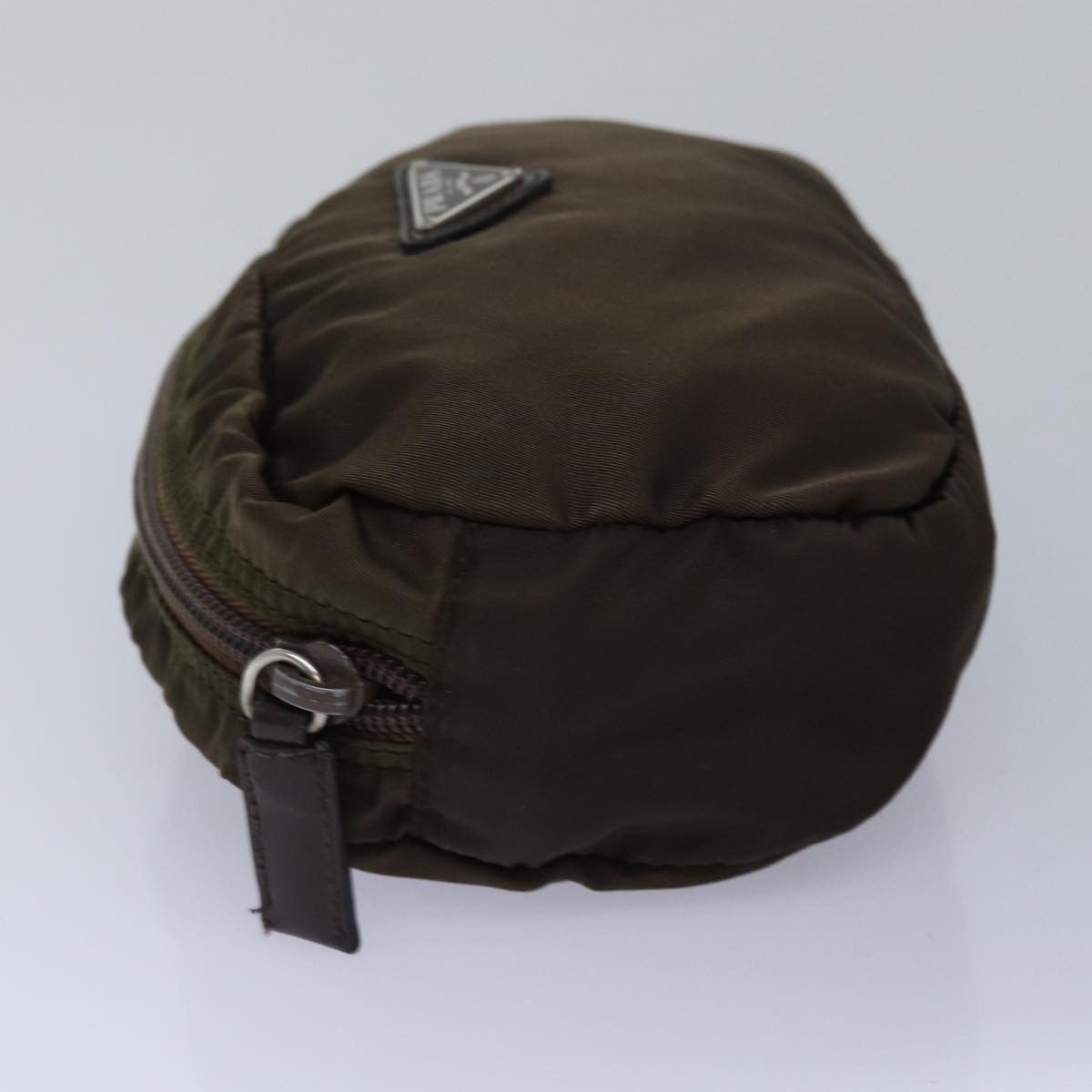 Prada Tessuto Khaki Synthetic Clutch Bag (Pre-Owned) Size ONE SIZE - 4 Thumbnail