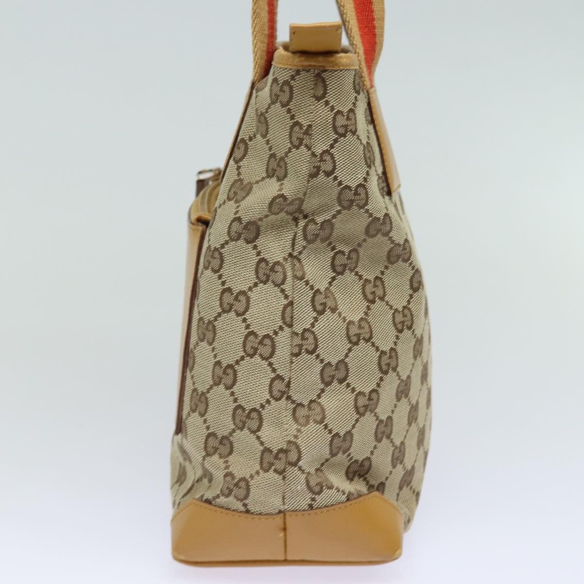 Gucci Gg Canvas Beige Canvas Handbag (Pre-Owned) Size ONE SIZE - 10 Thumbnail