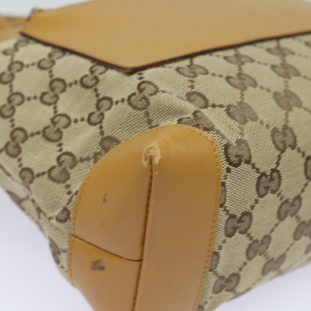 Gucci Gg Canvas Beige Canvas Handbag (Pre-Owned) Size ONE SIZE - 14 Thumbnail