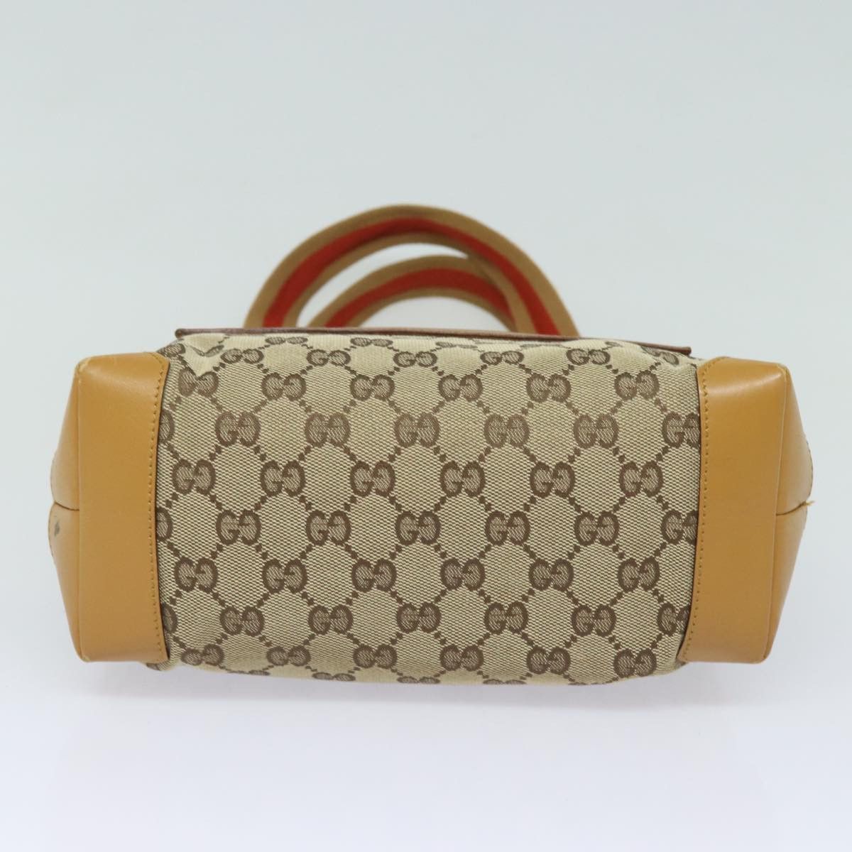 Gucci Gg Canvas Beige Canvas Handbag (Pre-Owned) Size ONE SIZE - 3 Thumbnail
