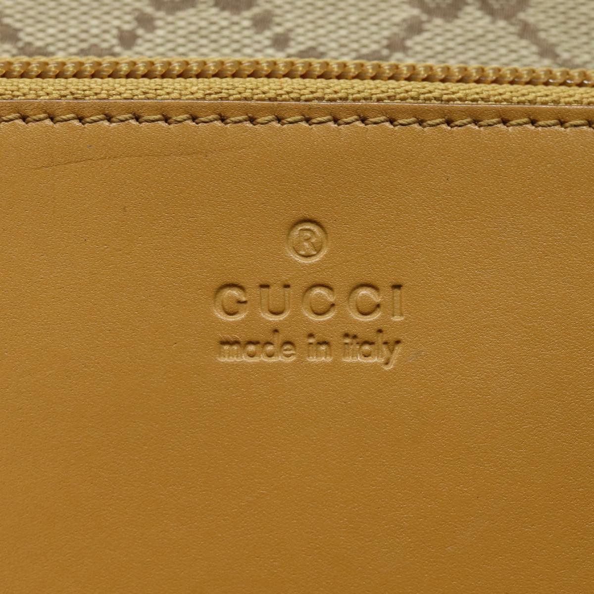 Gucci Gg Canvas Beige Canvas Handbag (Pre-Owned) Size ONE SIZE - 8 Thumbnail