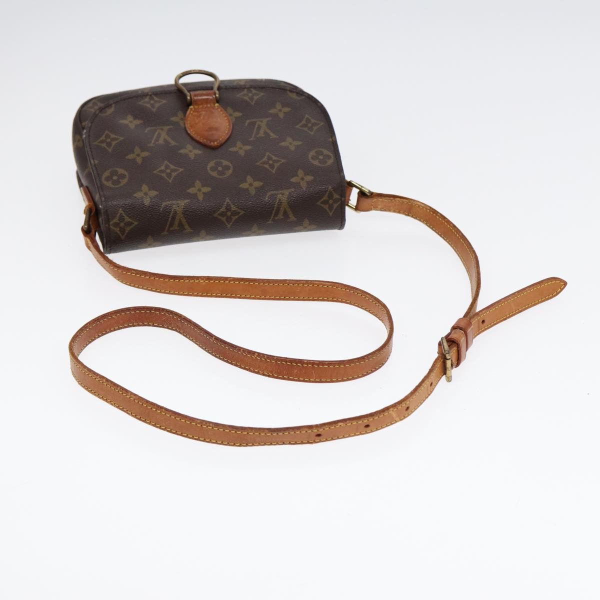 Louis Vuitton Saint Cloud Brown Canvas Shoulder Bag (Pre-Owned) Size ONE SIZE - 4 Thumbnail