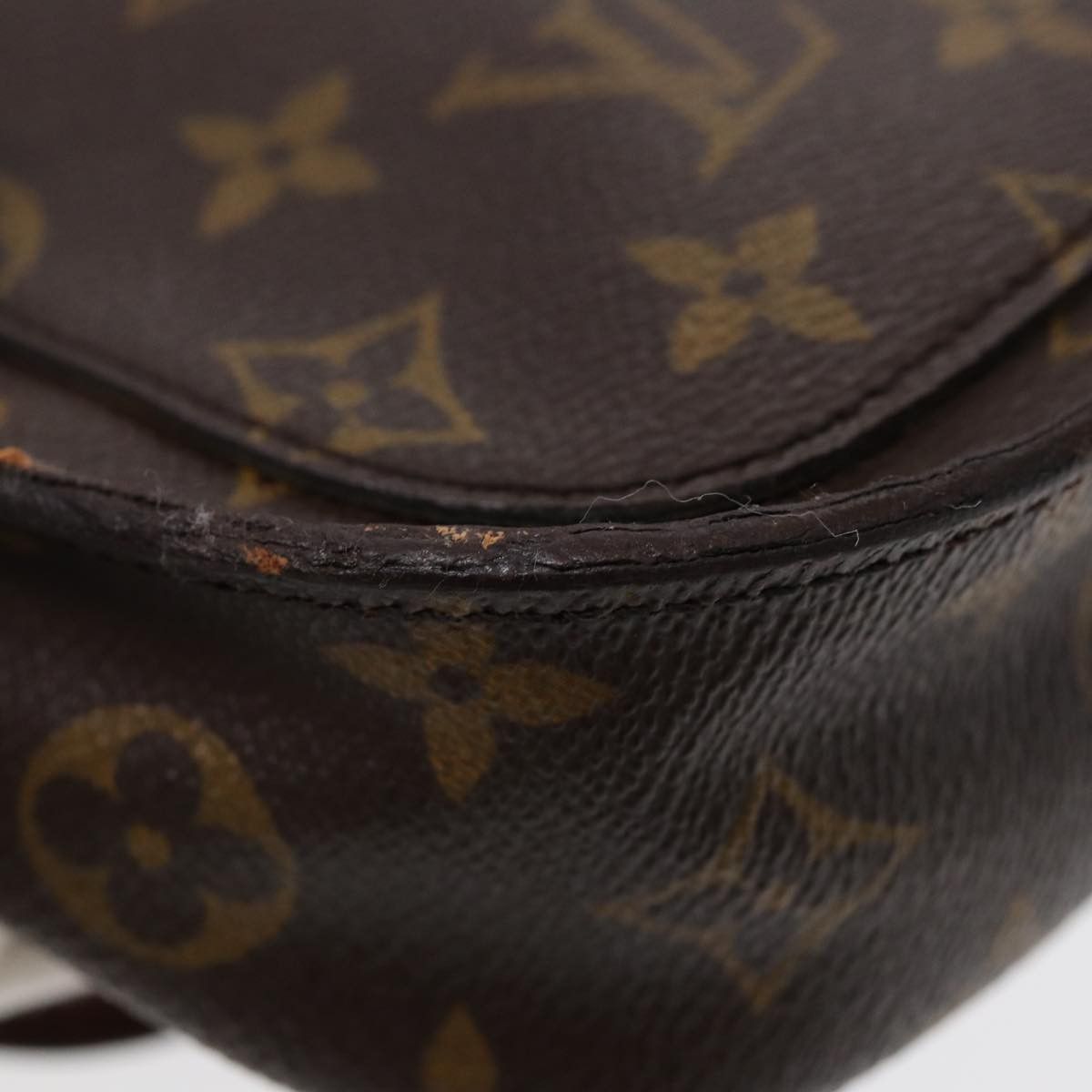 Louis Vuitton Saint Cloud Brown Canvas Shoulder Bag (Pre-Owned) Size ONE SIZE - 17 Thumbnail