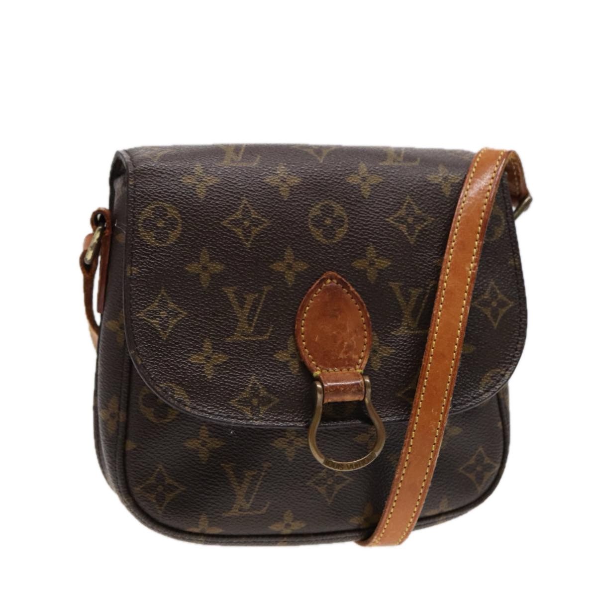 Louis Vuitton Saint Cloud Brown Canvas Shoulder Bag (Pre-Owned) Size ONE SIZE - 20 Thumbnail