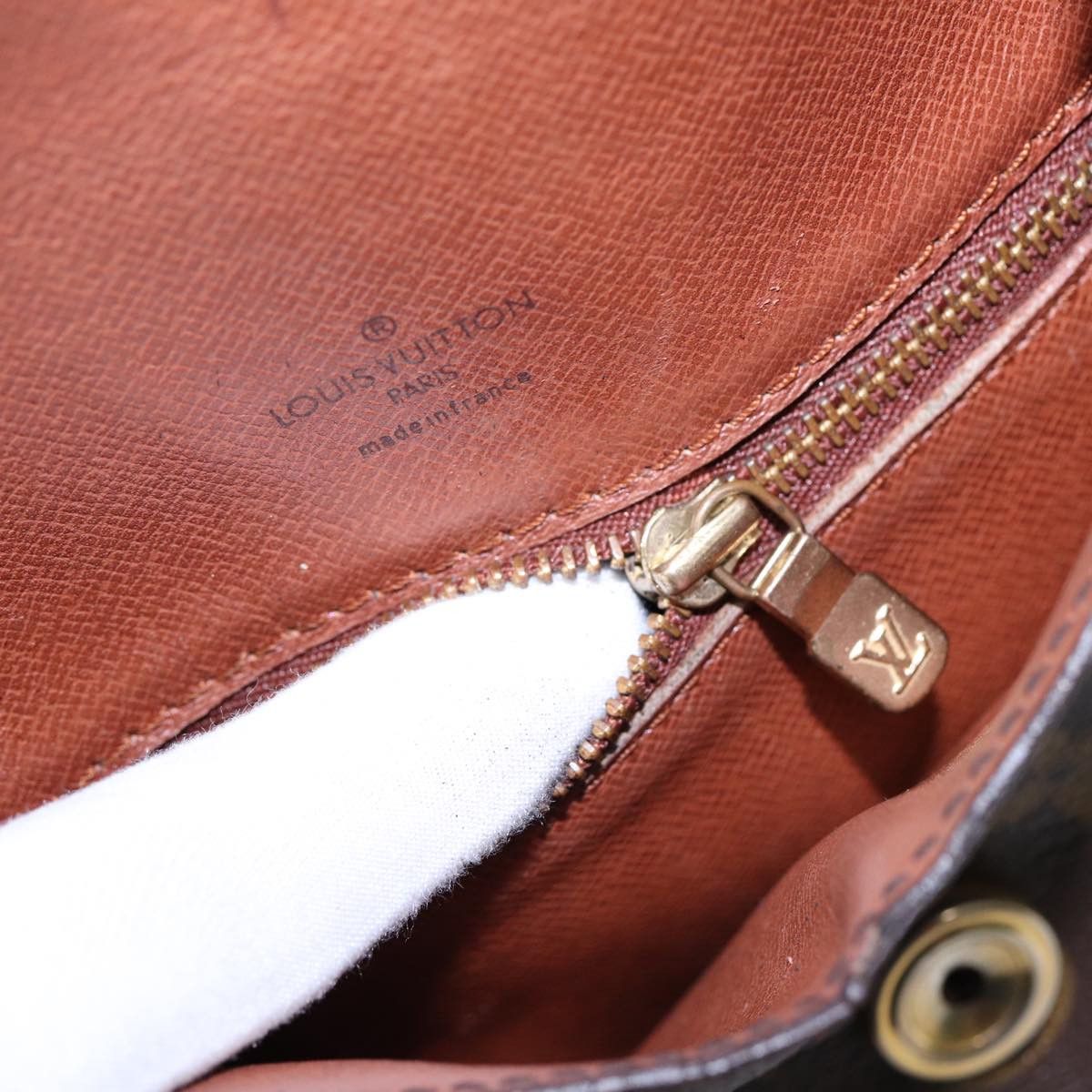 Louis Vuitton Saint Cloud Brown Canvas Shoulder Bag (Pre-Owned) Size ONE SIZE - 9 Thumbnail