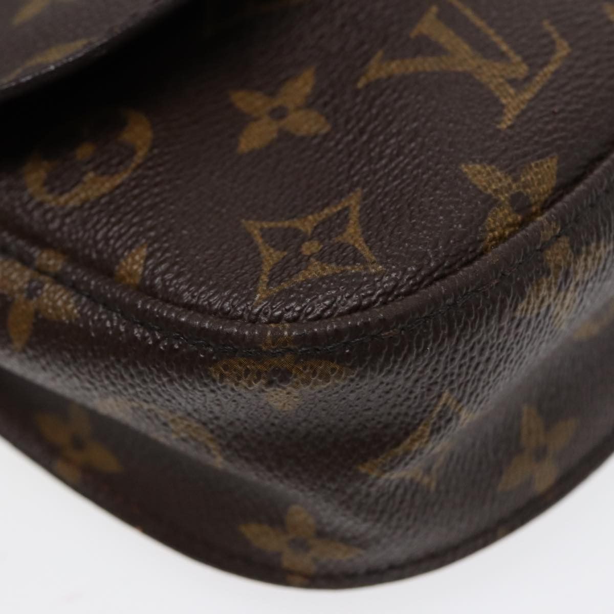 Louis Vuitton Saint Cloud Brown Canvas Shoulder Bag (Pre-Owned) Size ONE SIZE - 15 Thumbnail