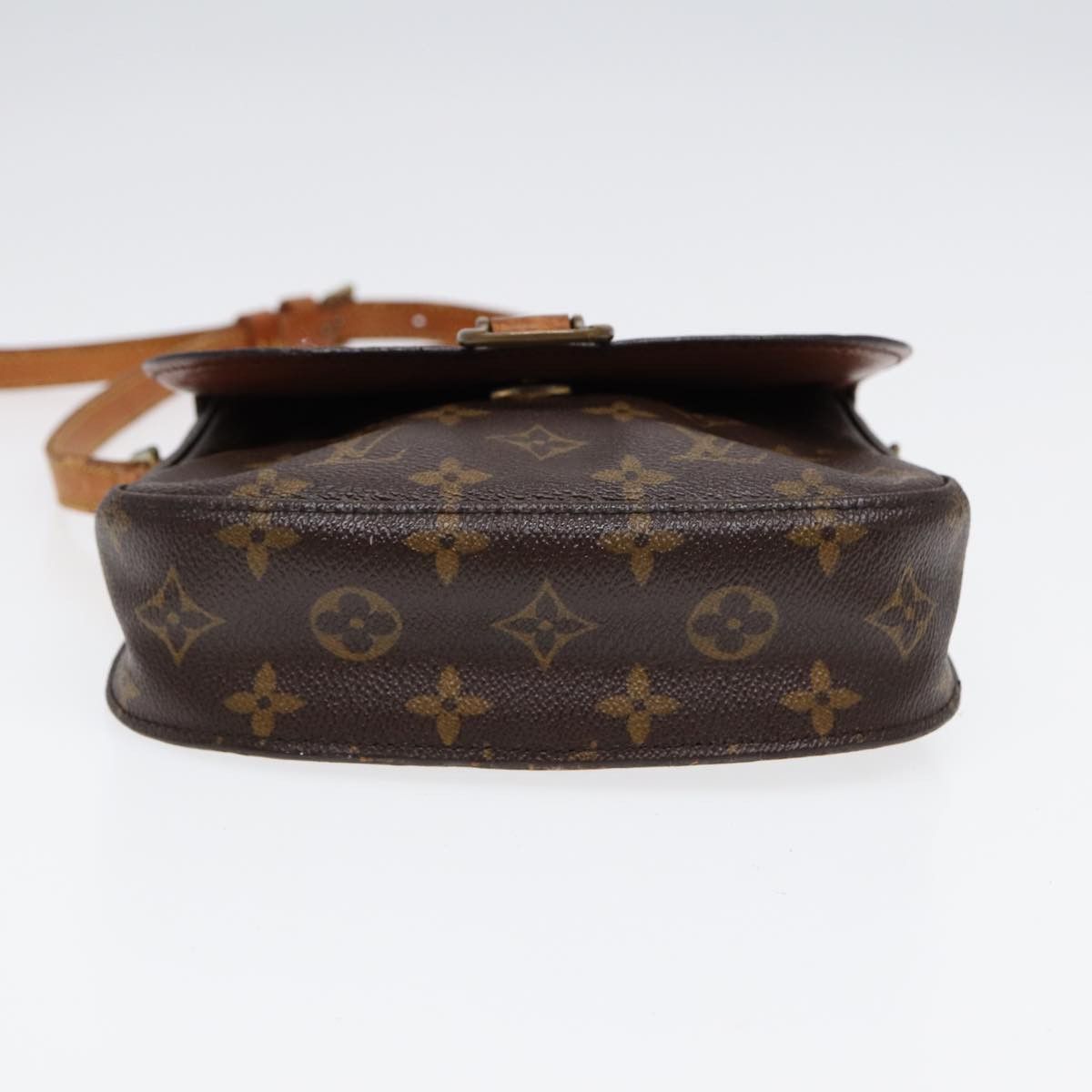 Louis Vuitton Saint Cloud Brown Canvas Shoulder Bag (Pre-Owned) Size ONE SIZE - 3 Thumbnail