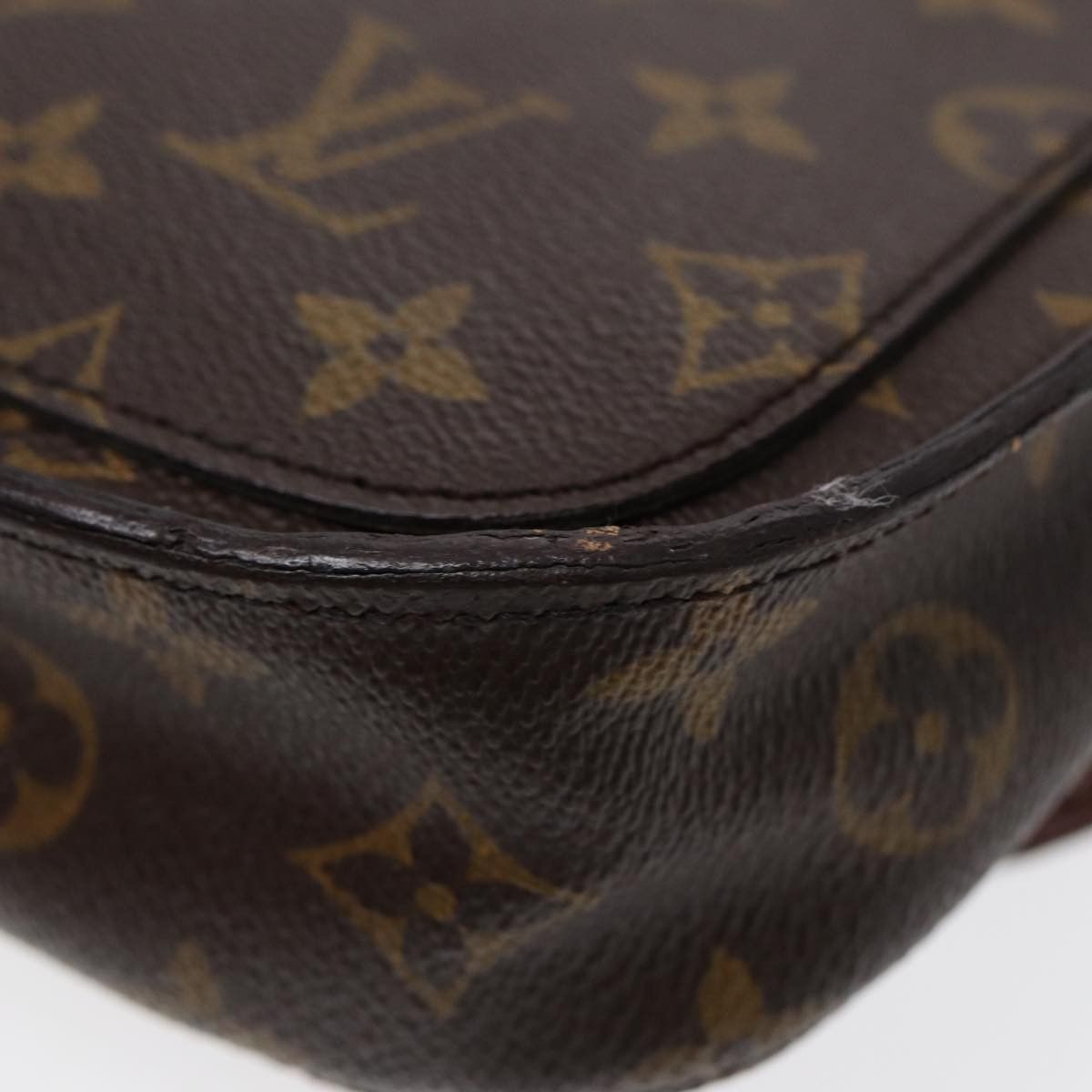 Louis Vuitton Saint Cloud Brown Canvas Shoulder Bag (Pre-Owned) Size ONE SIZE - 16 Thumbnail