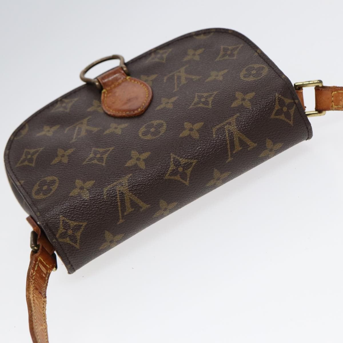 Louis Vuitton Saint Cloud Brown Canvas Shoulder Bag (Pre-Owned) Size ONE SIZE - 12 Thumbnail