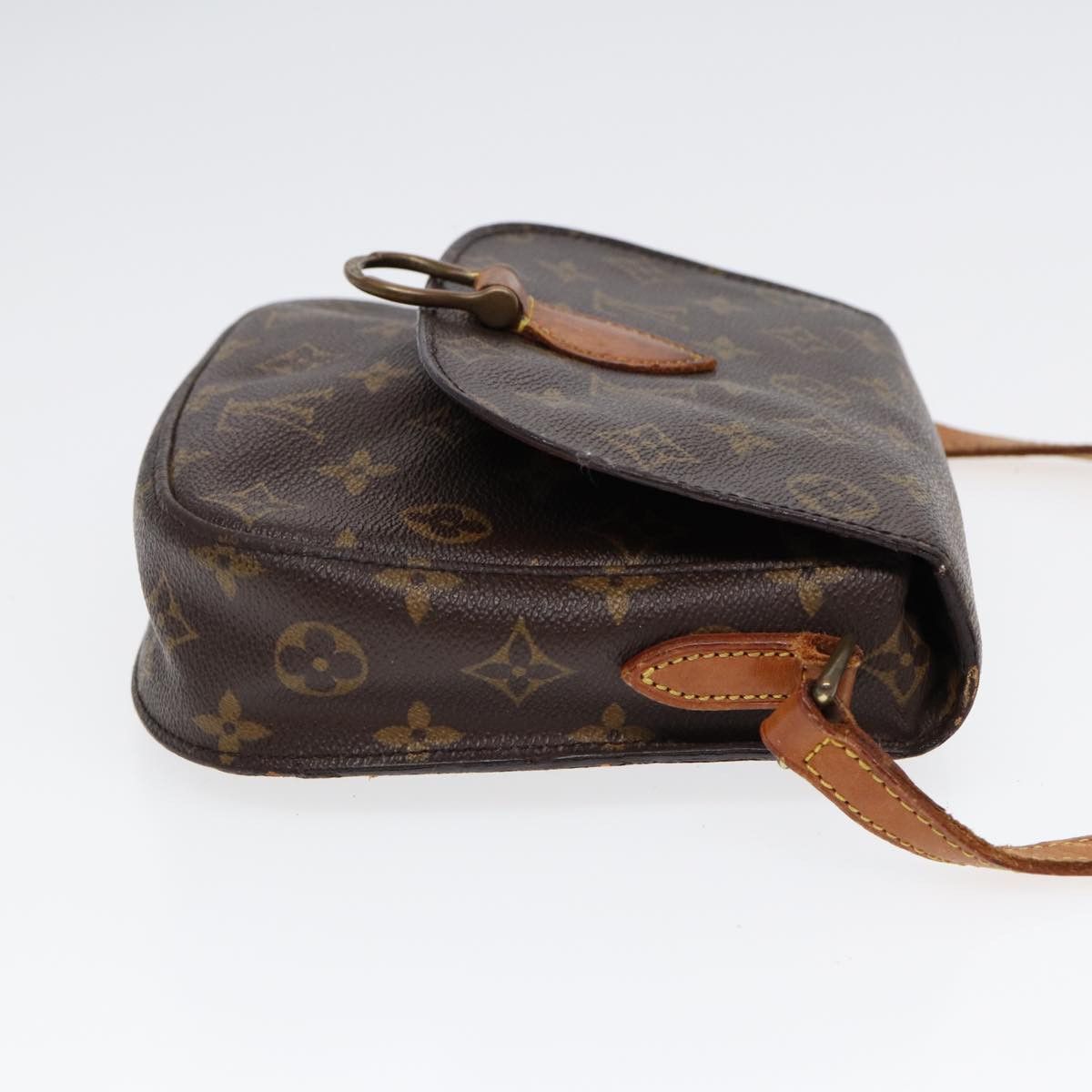 Louis Vuitton Saint Cloud Brown Canvas Shoulder Bag (Pre-Owned) Size ONE SIZE - 10 Thumbnail