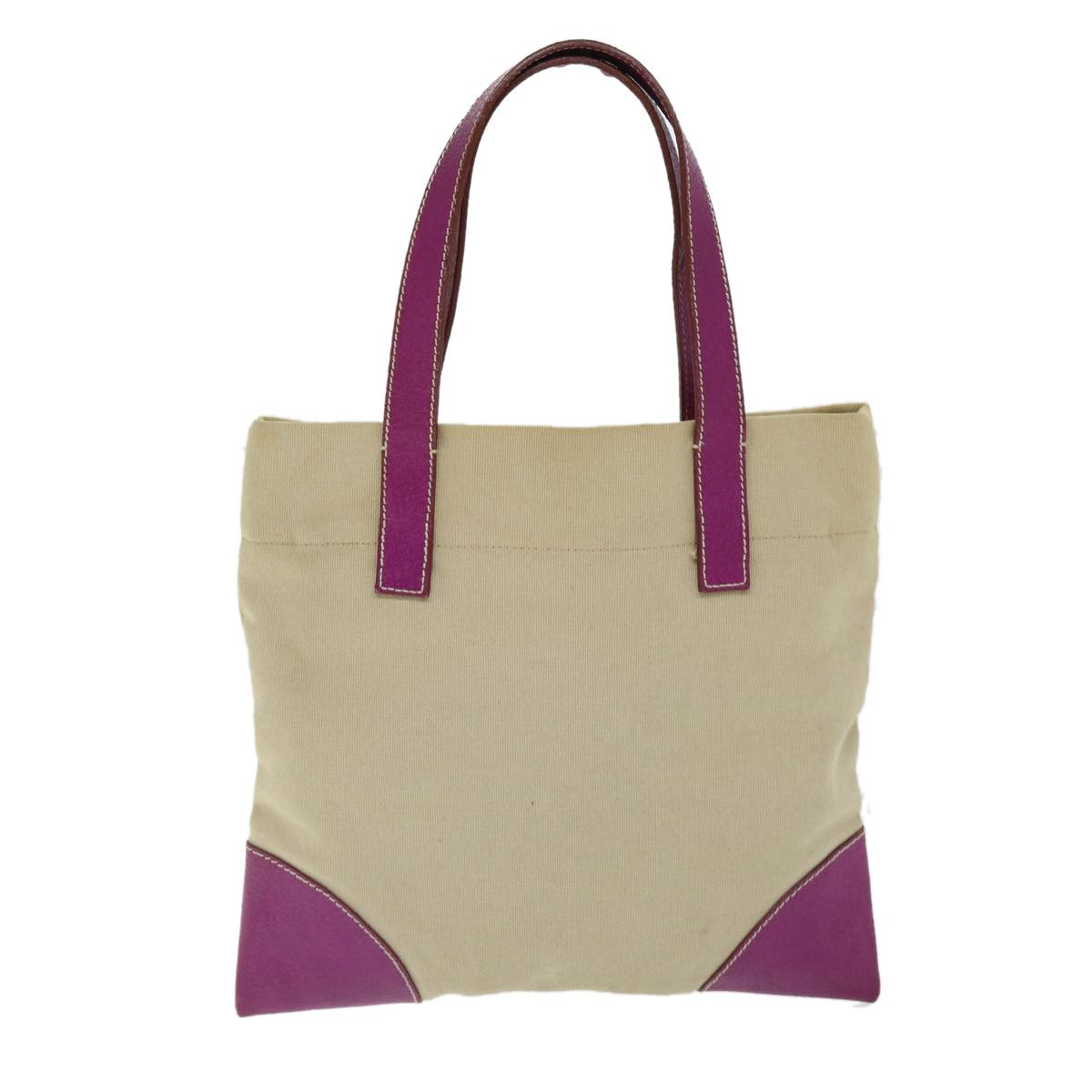 Prada Beige Canvas Tote Bag (Pre-Owned) Size ONE SIZE - 2 Thumbnail