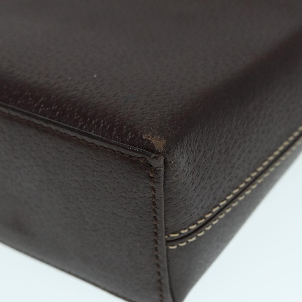 Burberry Brown Leather Clutch Bag (Pre-Owned) Size ONE SIZE - 13 Thumbnail