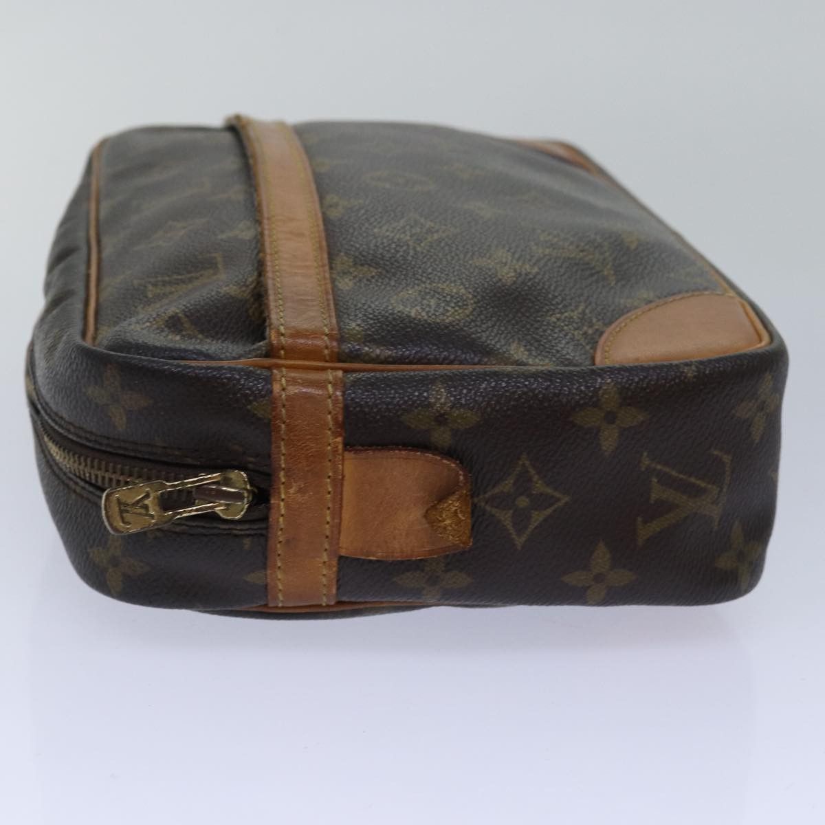 Louis Vuitton Compiegne 28 Brown Canvas Clutch Bag (Pre-Owned) Size ONE SIZE - 9 Thumbnail
