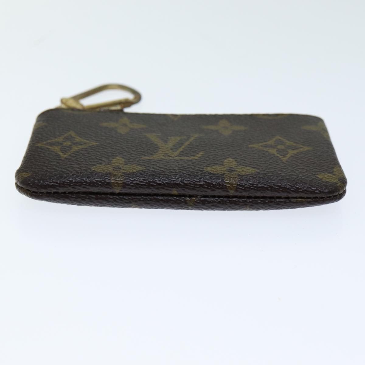 Louis Vuitton Pochette Clés Brown Canvas Wallet (Pre-Owned) Size ONE SIZE - 3 Thumbnail