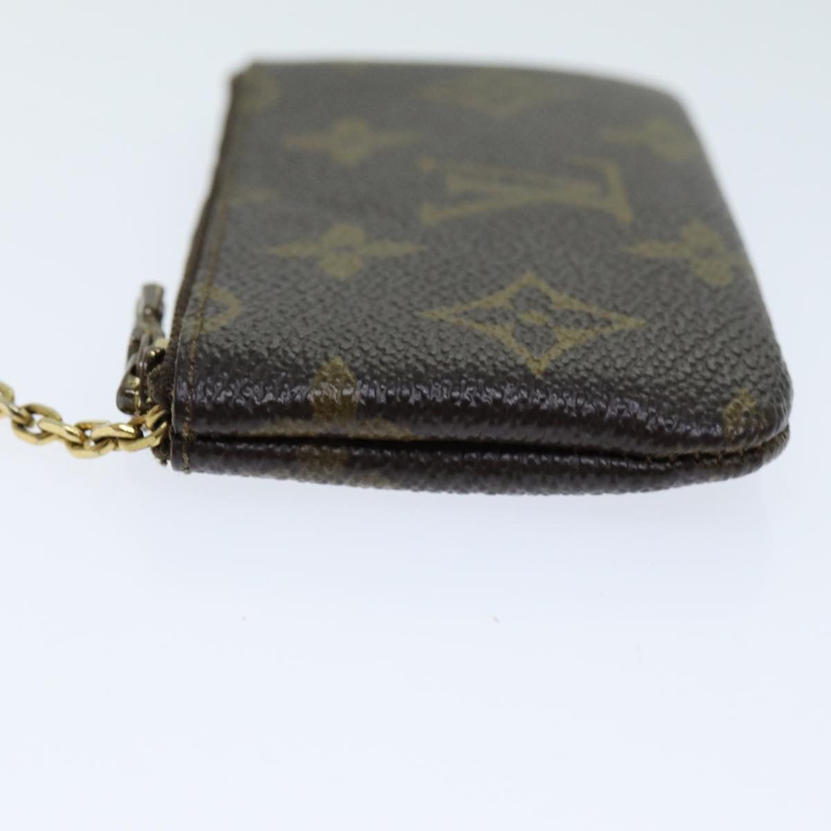 Louis Vuitton Pochette Clés Brown Canvas Wallet (Pre-Owned) Size ONE SIZE - 10 Thumbnail