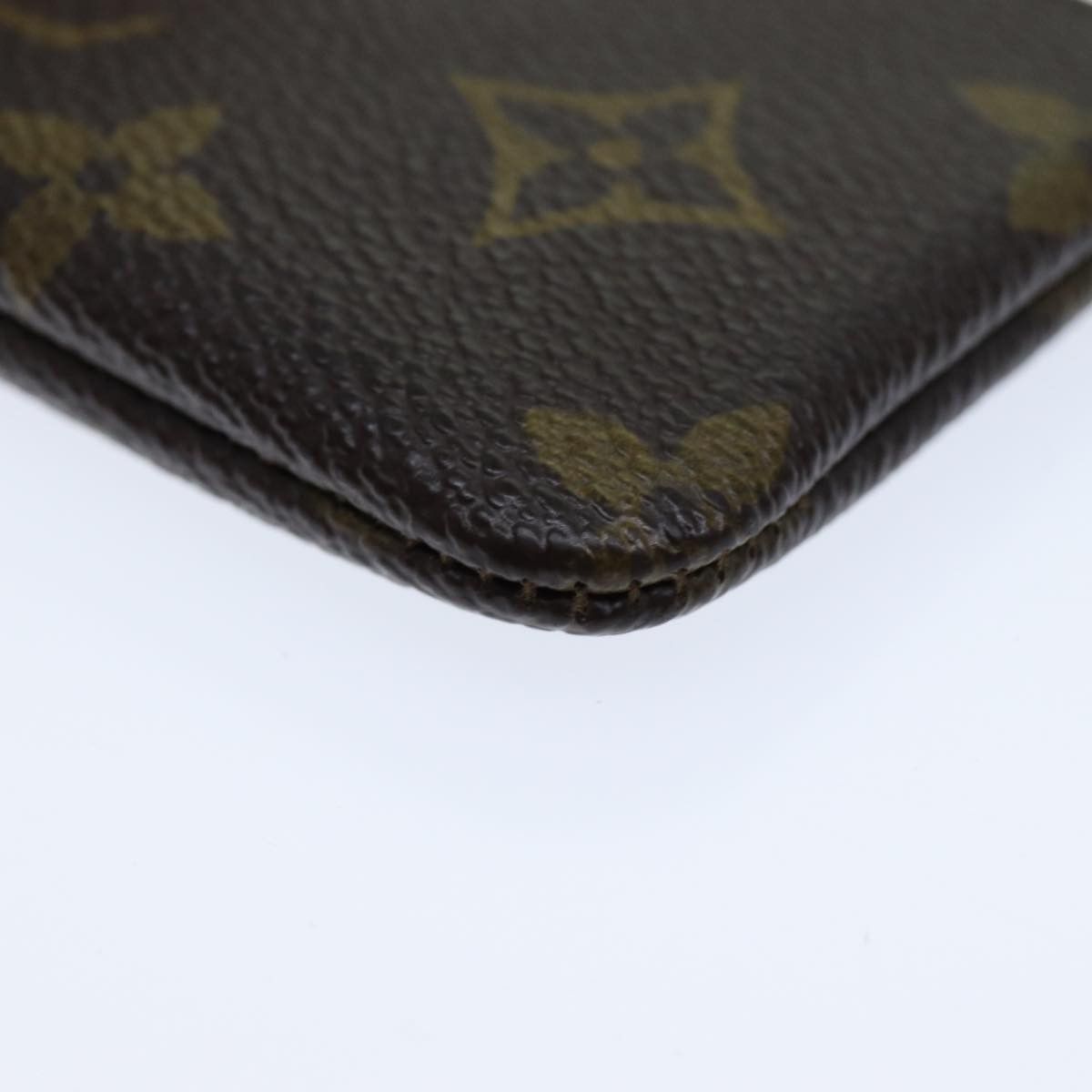 Louis Vuitton Pochette Clés Brown Canvas Wallet (Pre-Owned) Size ONE SIZE - 12 Thumbnail