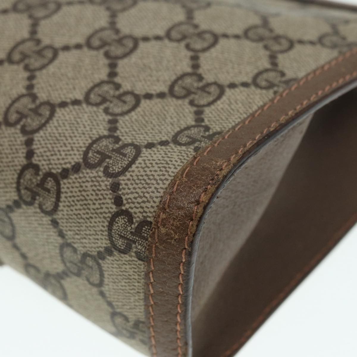 Gucci Gg Canvas Beige Canvas Clutch Bag (Pre-Owned) Size ONE SIZE - 12 Thumbnail