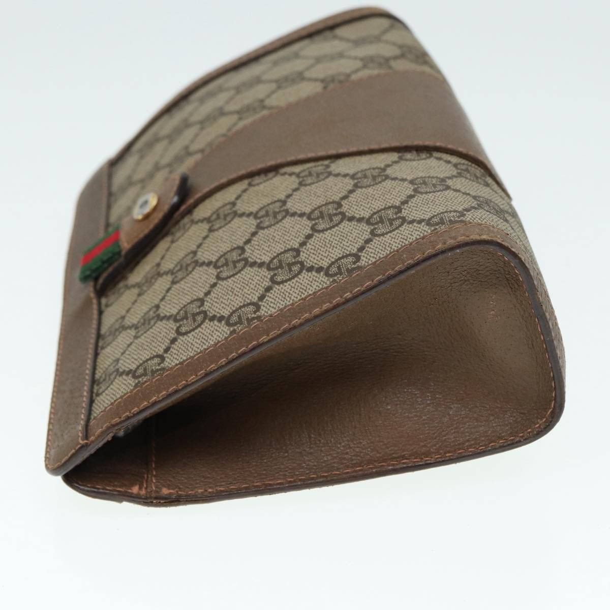 Gucci Gg Canvas Beige Canvas Clutch Bag (Pre-Owned) Size ONE SIZE - 15 Thumbnail