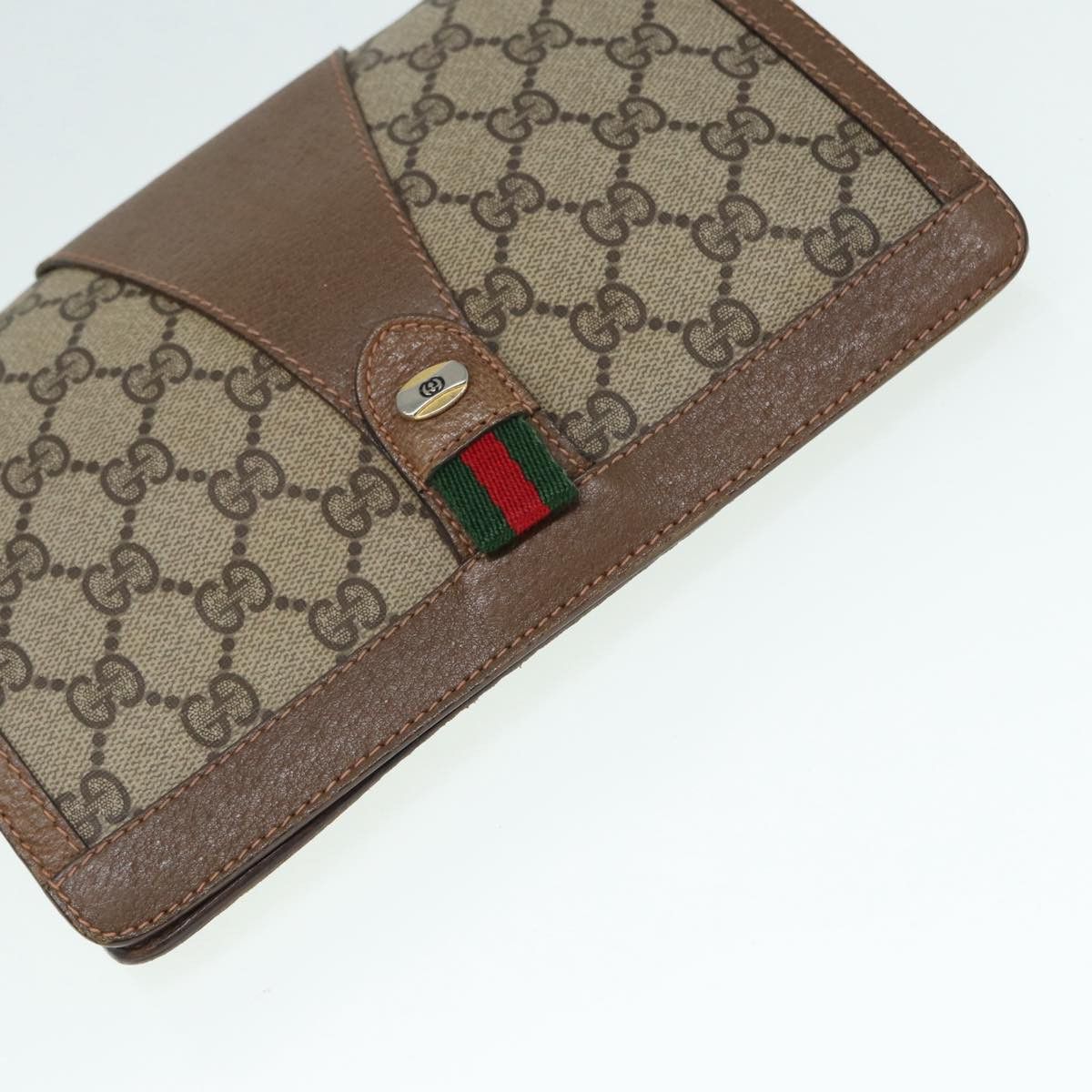 Gucci Gg Canvas Beige Canvas Clutch Bag (Pre-Owned) Size ONE SIZE - 16 Thumbnail