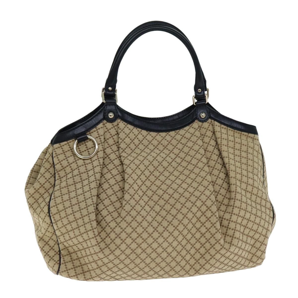 Gucci Sukey Beige Canvas Handbag (Pre-Owned) Size ONE SIZE - 11 Thumbnail