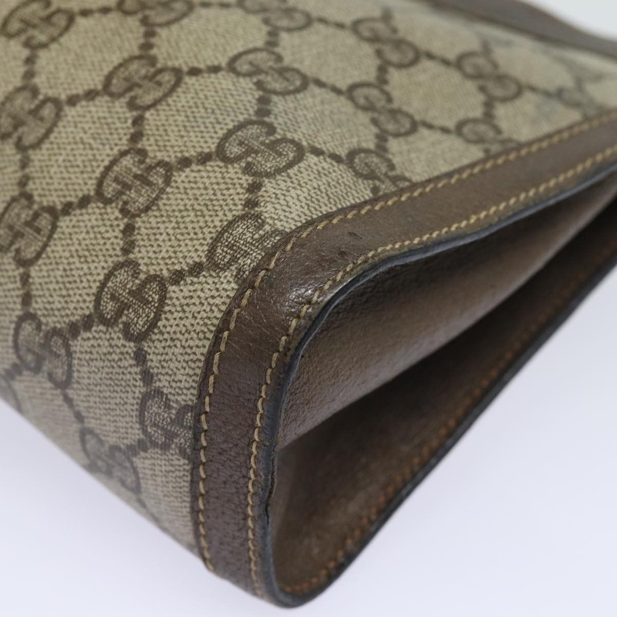 Gucci Ophidia Beige Canvas Clutch Bag (Pre-Owned) Size ONE SIZE - 12 Thumbnail