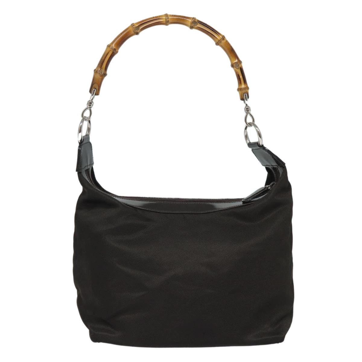 Gucci Bamboo Khaki Synthetic Handbag (Pre-Owned) Size ONE SIZE - 2 Thumbnail