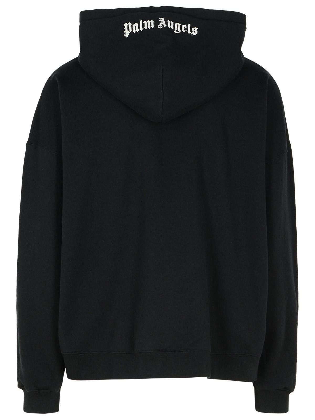 Palm Angels PALM ANGELS Black Cotton Sweatshirt Size US XXL / EU 58 / 5 - 3 Thumbnail