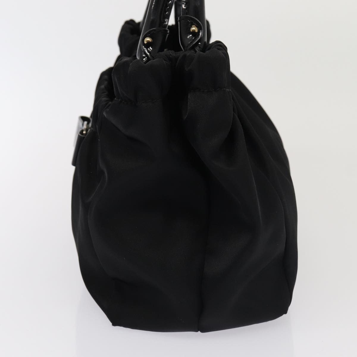 Salvatore Ferragamo Vara Black Synthetic Handbag (Pre-Owned) Size ONE SIZE - 9 Thumbnail