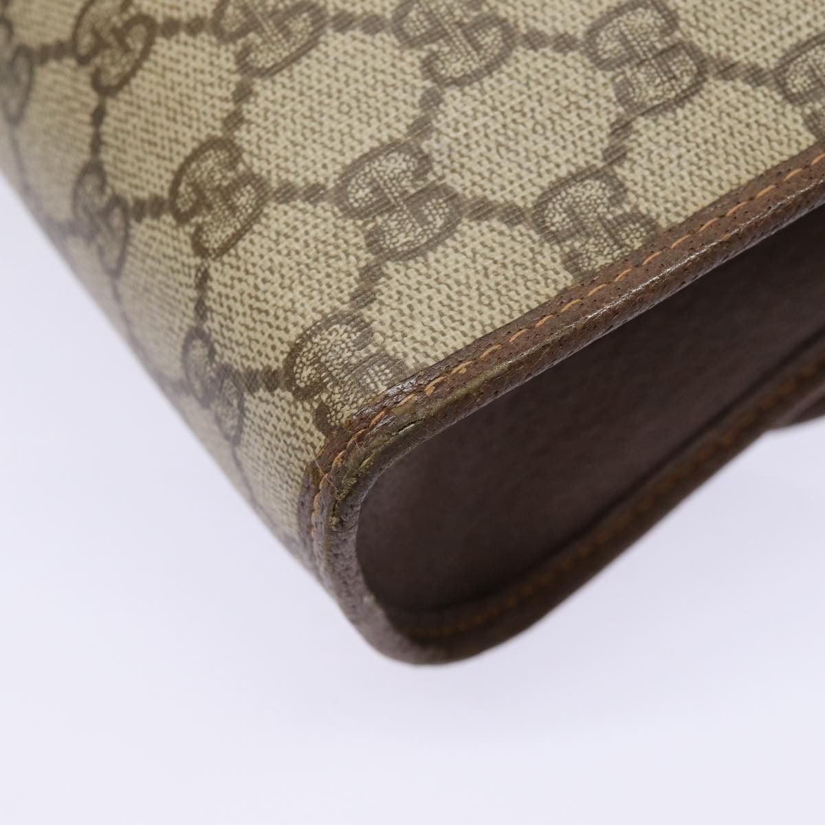 Gucci Gg Canvas Beige Canvas Clutch Bag (Pre-Owned) Size ONE SIZE - 8 Thumbnail