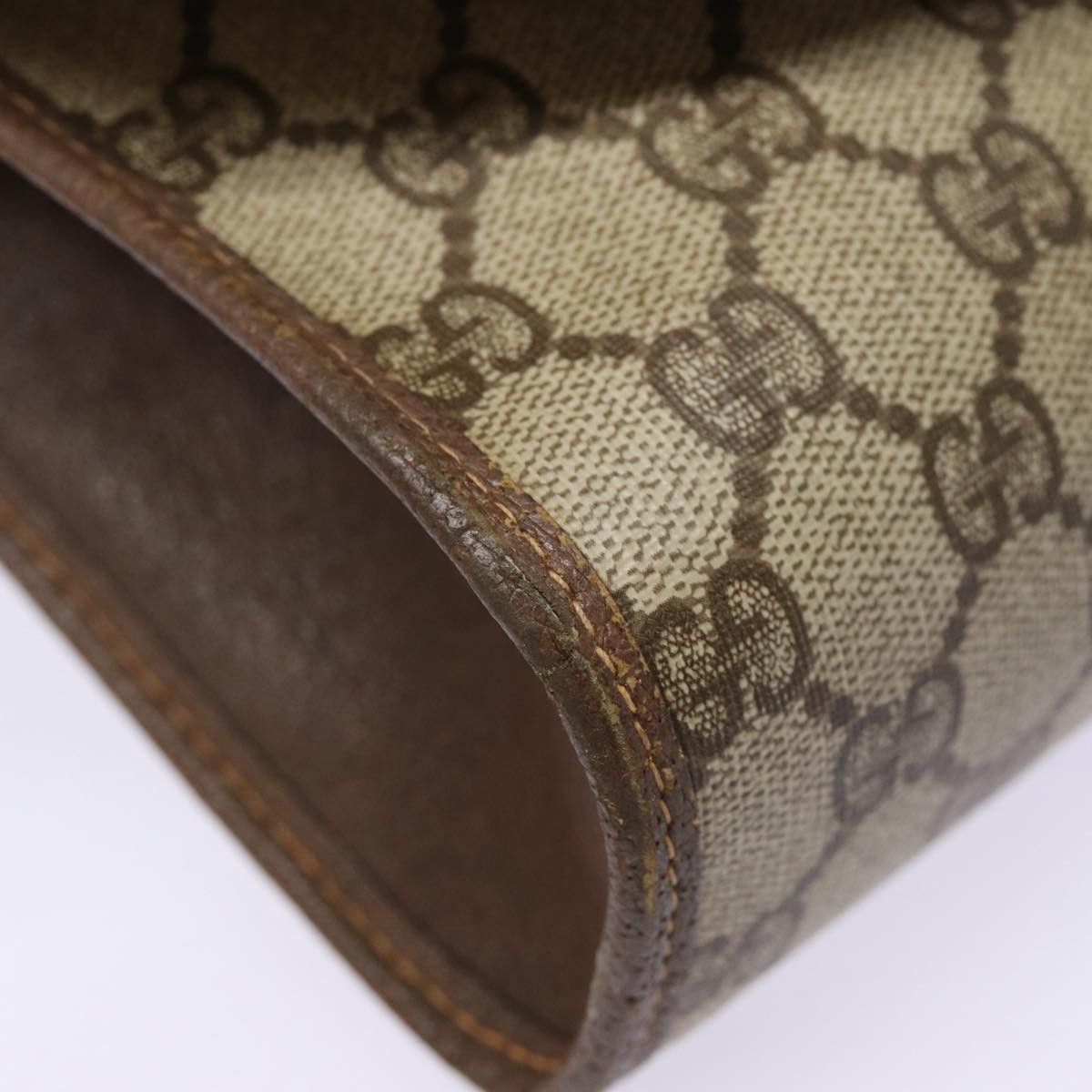 Gucci Gg Canvas Beige Canvas Clutch Bag (Pre-Owned) Size ONE SIZE - 6 Thumbnail