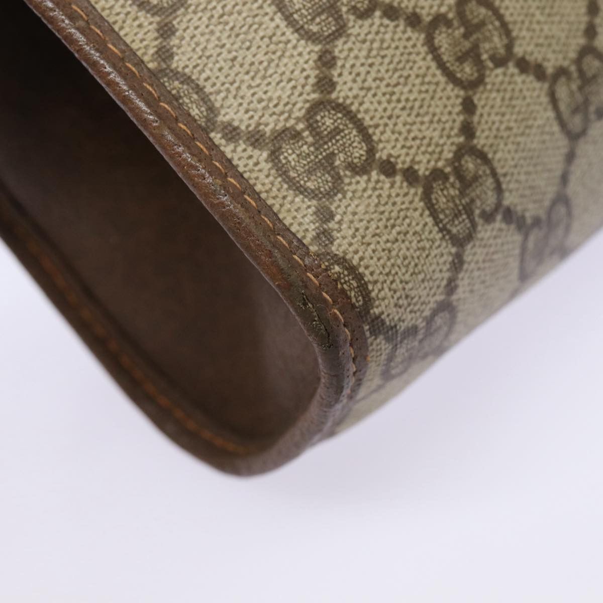 Gucci Gg Canvas Beige Canvas Clutch Bag (Pre-Owned) Size ONE SIZE - 7 Thumbnail