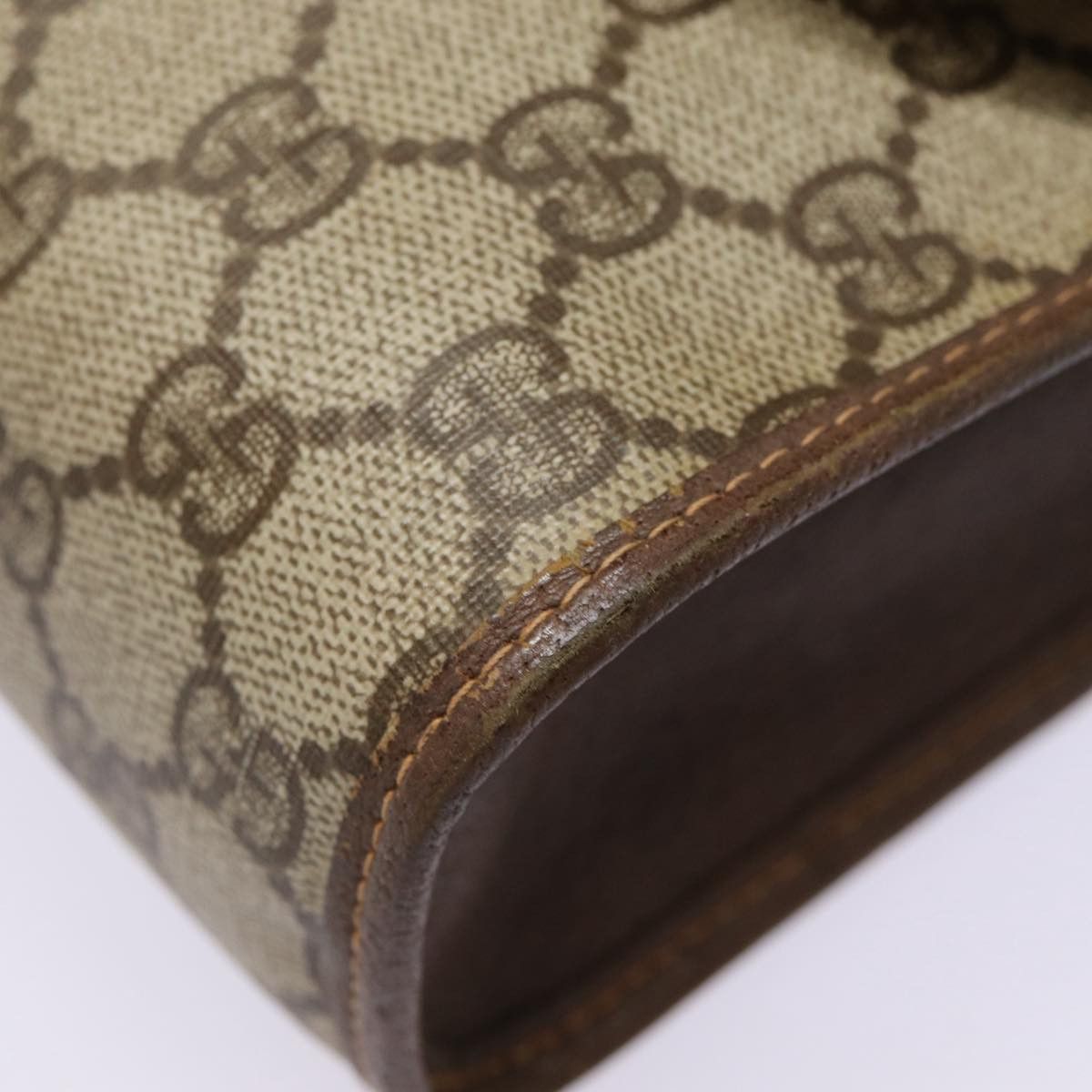 Gucci Gg Canvas Beige Canvas Clutch Bag (Pre-Owned) Size ONE SIZE - 5 Thumbnail
