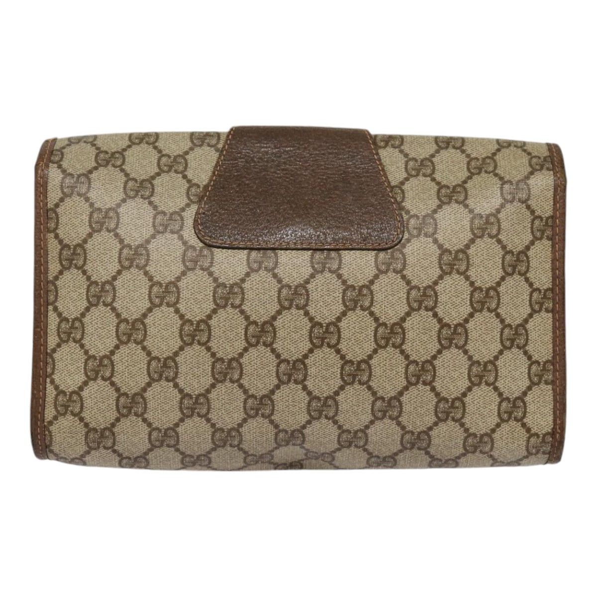 Gucci Gg Canvas Beige Canvas Clutch Bag (Pre-Owned) Size ONE SIZE - 2 Thumbnail
