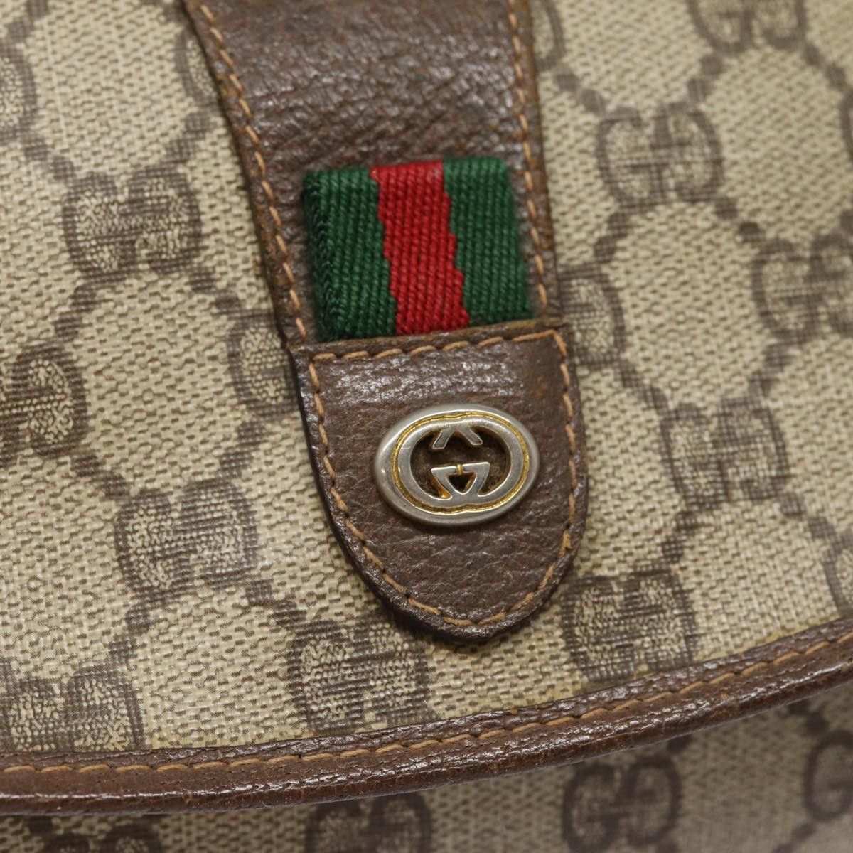 Gucci Gg Canvas Beige Canvas Clutch Bag (Pre-Owned) Size ONE SIZE - 9 Thumbnail