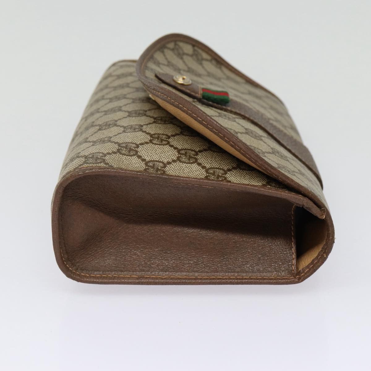 Gucci Gg Canvas Beige Canvas Clutch Bag (Pre-Owned) Size ONE SIZE - 3 Thumbnail
