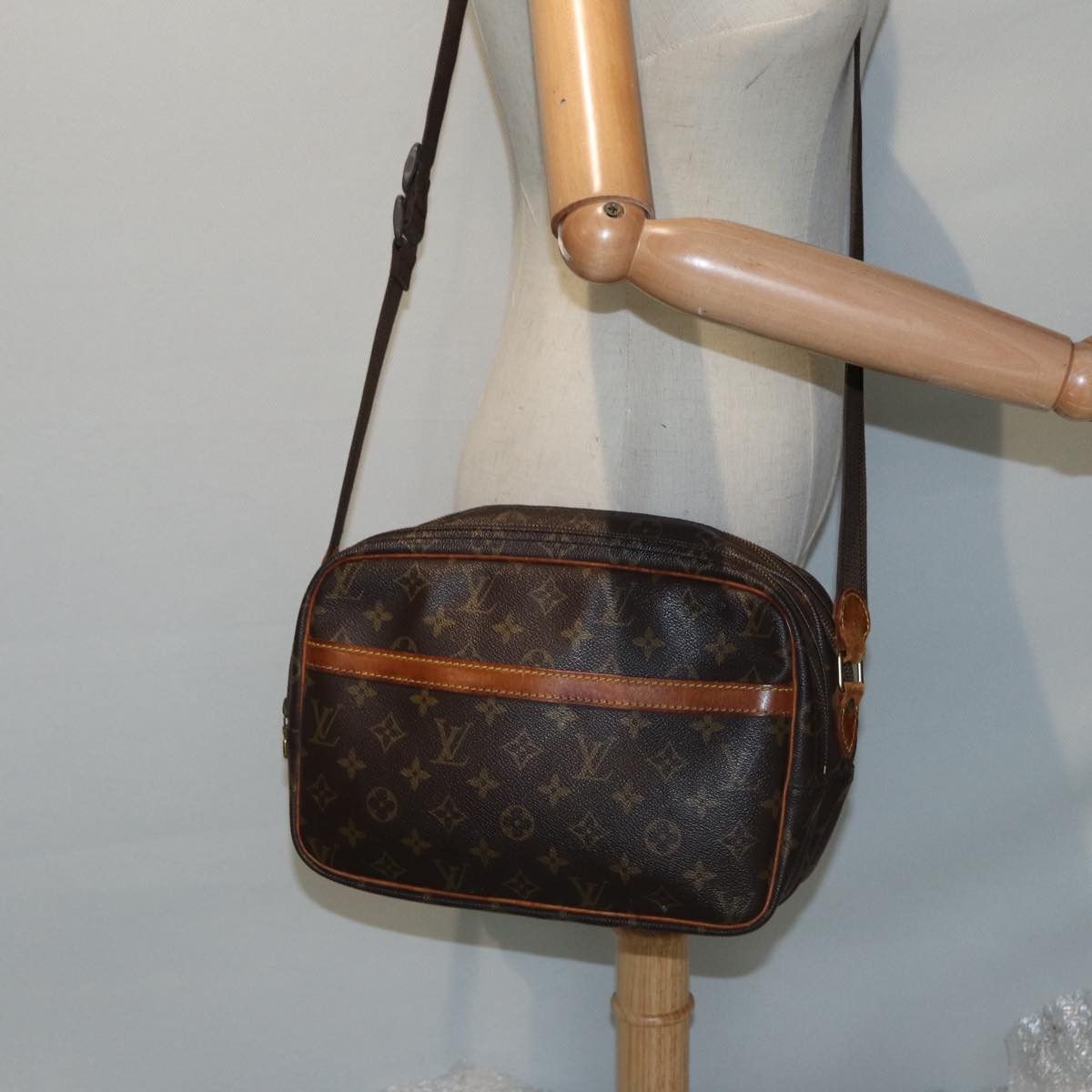 Louis Vuitton Reporter Pm Brown Canvas Shoulder Bag (Pre-Owned) Size ONE SIZE - 11 Thumbnail