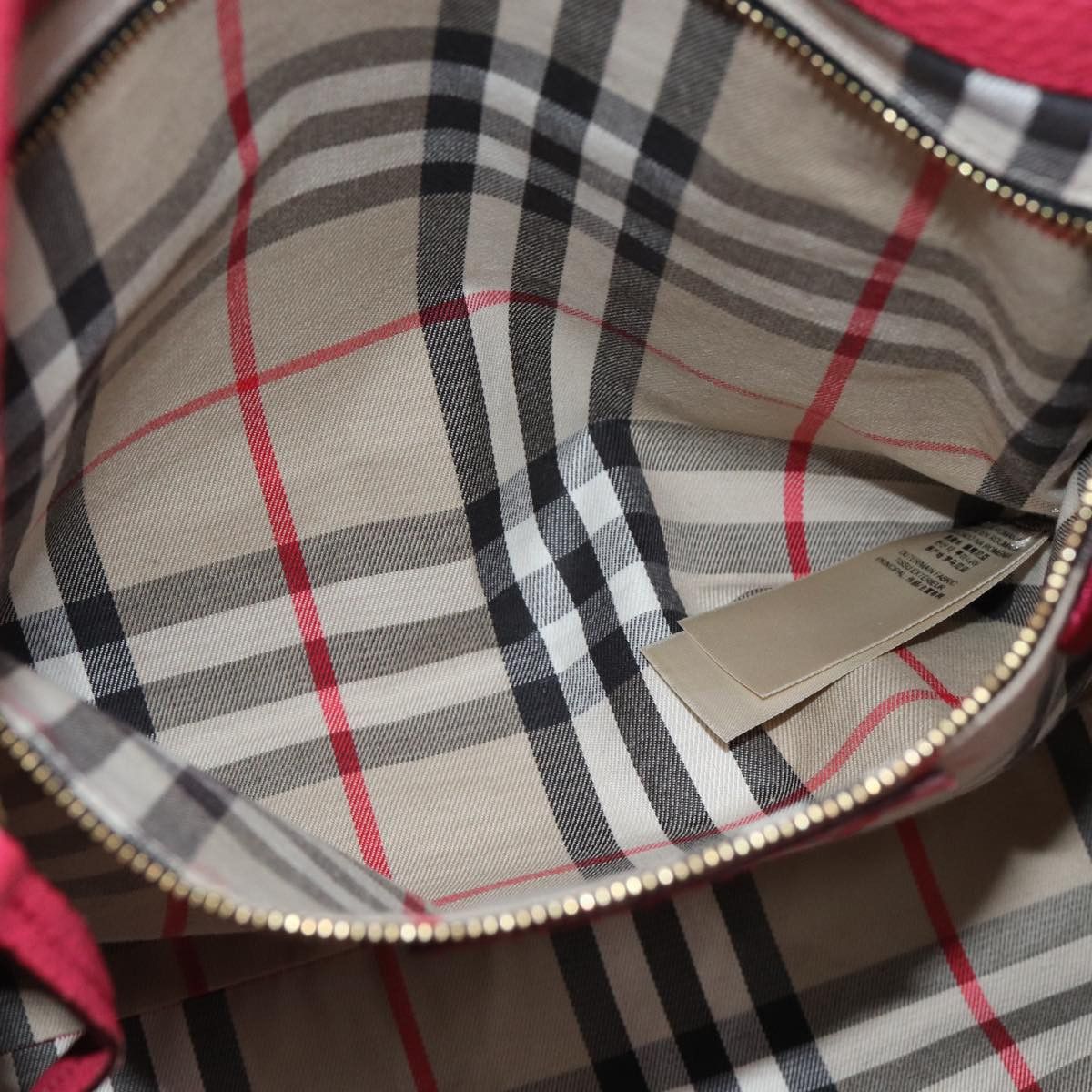 Burberry Baynard Pink Leather Tote Bag (Pre-Owned) Size ONE SIZE - 19 Thumbnail