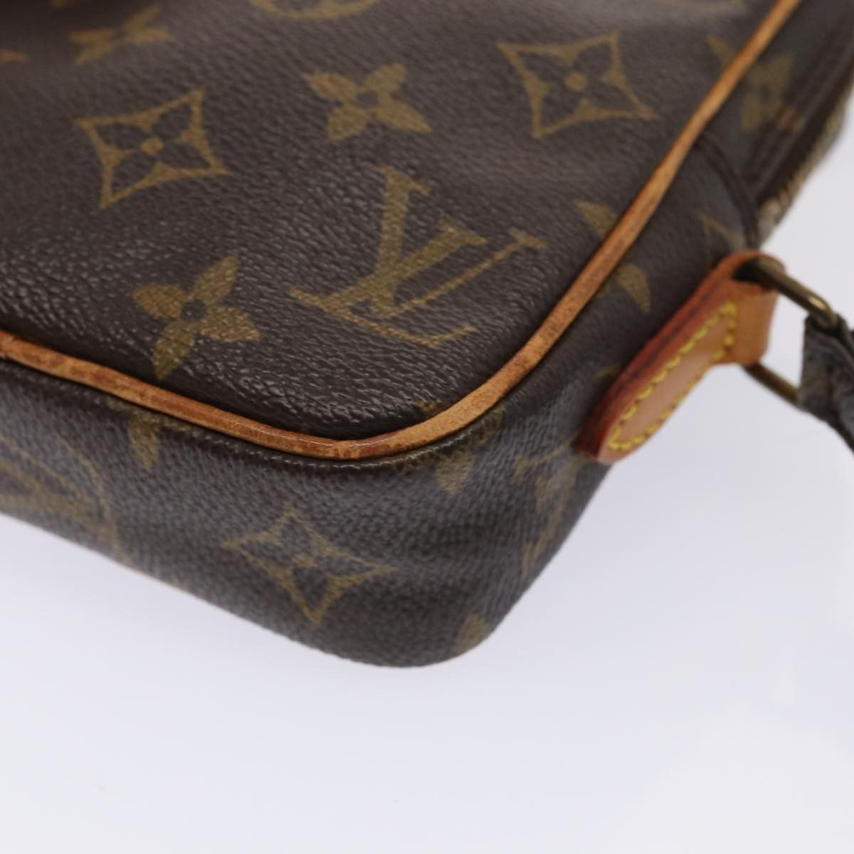 Louis Vuitton Danube Brown Canvas Shoulder Bag (Pre-Owned) Size ONE SIZE - 14 Thumbnail