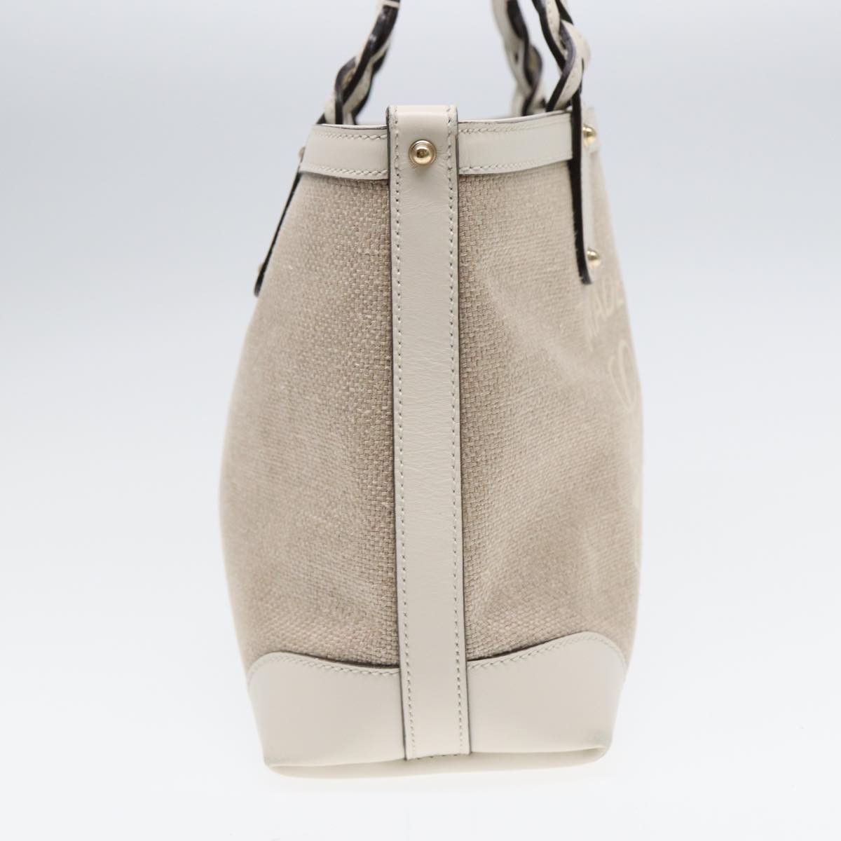 Gucci -- Beige Canvas Handbag (Pre-Owned) Size ONE SIZE - 3 Thumbnail