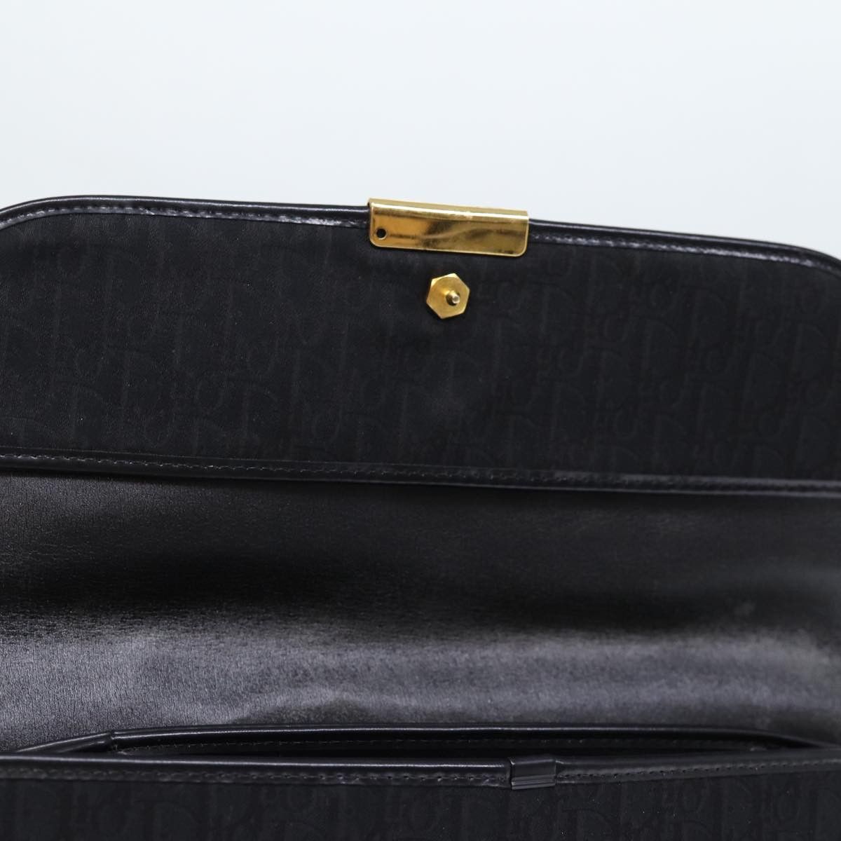 Dior Trotter Black Canvas Shoulder Bag (Pre-Owned) Size ONE SIZE - 19 Thumbnail