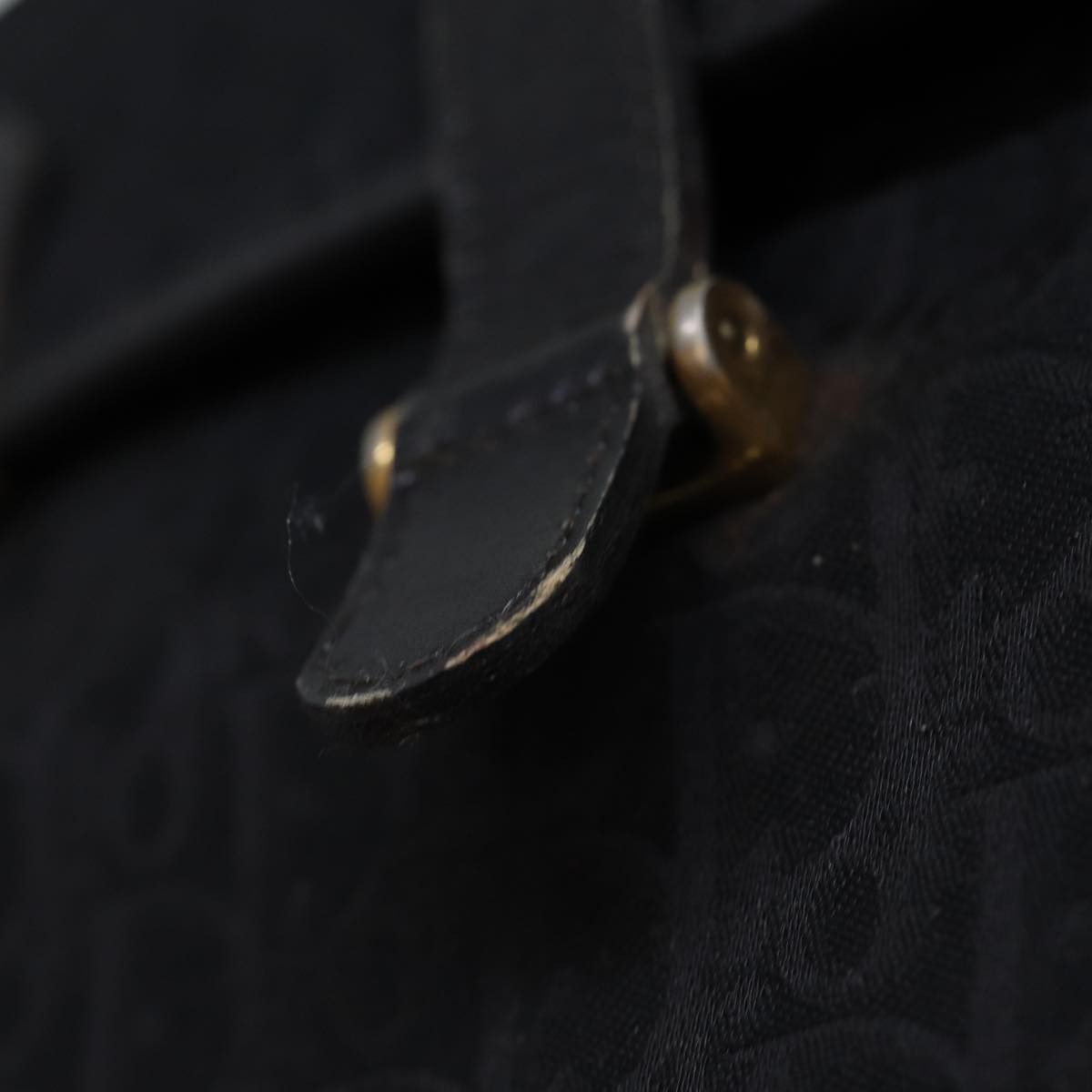 Dior Trotter Black Canvas Shoulder Bag (Pre-Owned) Size ONE SIZE - 18 Thumbnail