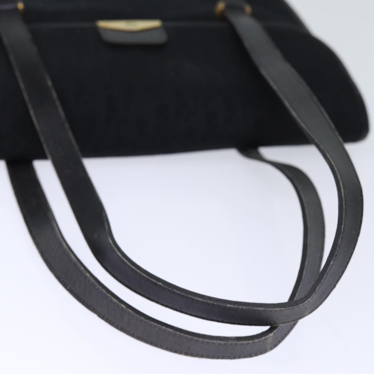 Dior Trotter Black Canvas Shoulder Bag (Pre-Owned) Size ONE SIZE - 4 Thumbnail