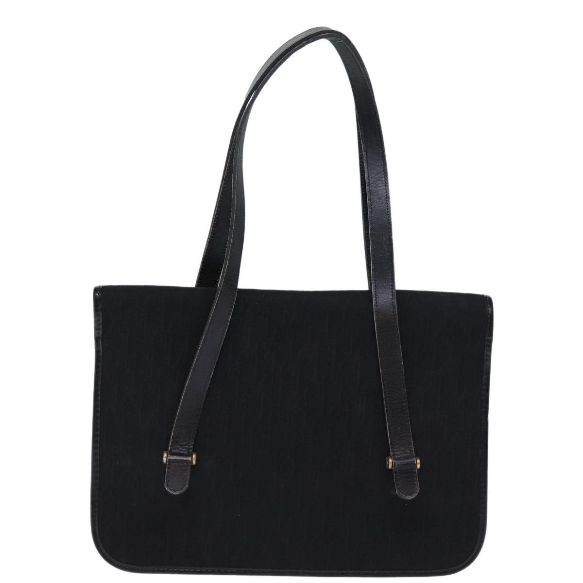 Dior Trotter Black Canvas Shoulder Bag (Pre-Owned) Size ONE SIZE - 2 Thumbnail