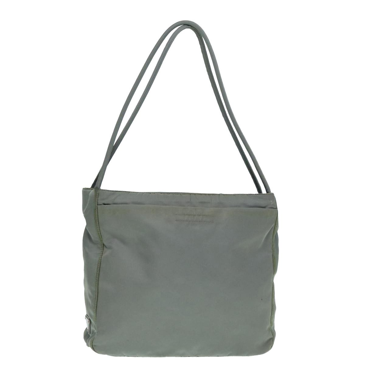 Prada Tessuto Grey Synthetic Tote Bag (Pre-Owned) Size ONE SIZE - 17 Thumbnail