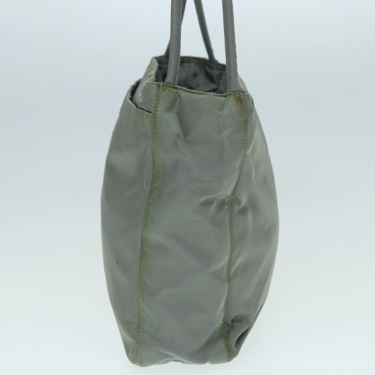 Prada Tessuto Grey Synthetic Tote Bag (Pre-Owned) Size ONE SIZE - 13 Thumbnail