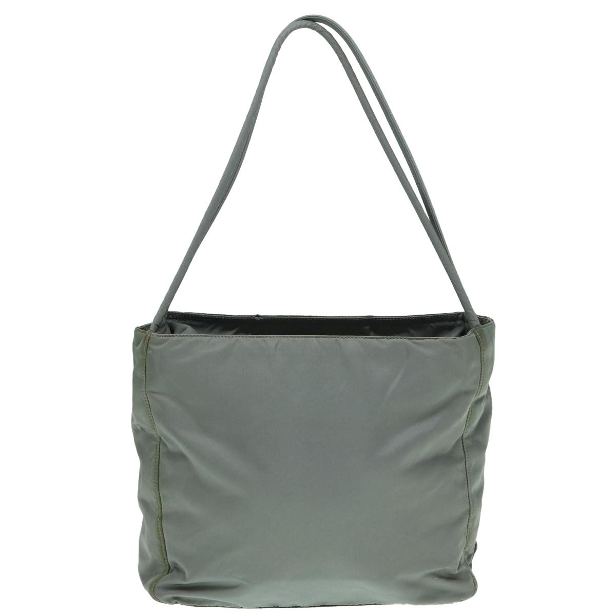 Prada Tessuto Grey Synthetic Tote Bag (Pre-Owned) Size ONE SIZE - 2 Thumbnail